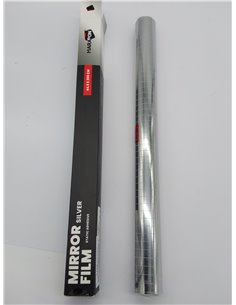 MARAPON® Vinilos para Ventanas con Efecto Espejo [44.5x200 cm] INKL. eBook - Lámina de Espejo para Ventana 2
