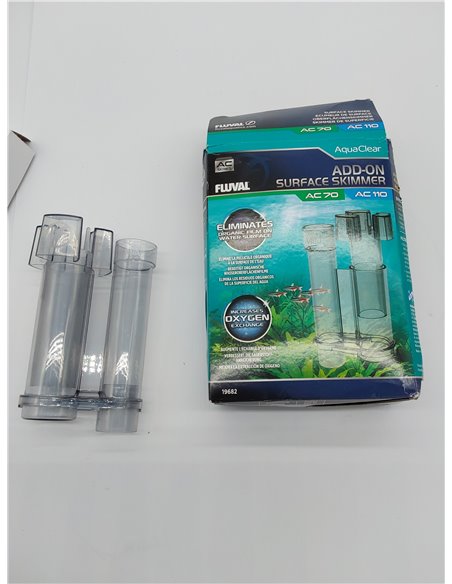 Fluval Skimmer Superficie para filtros Mochila para Acuario AquaClear AC 70/110 