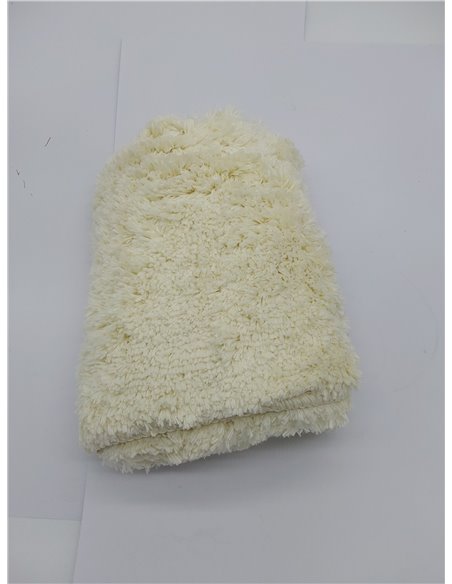 WohnDirect Alfombra Baño Crema 50 x 80 cm • Alfombrilla baño Antideslizante y Lavable • Cómoda Y Súper Absorbente 