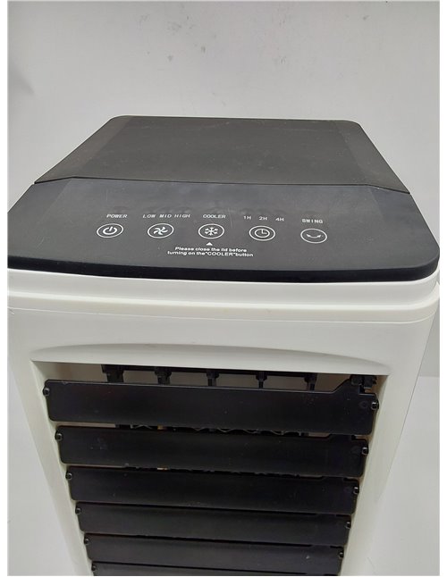 Aire Acondicionado Portátil, 3 en 1 Enfriador de Aire Evaporativo, Humidificador, Ventilador, 3 Velocidades, 9.5 L Tanque de Agu
