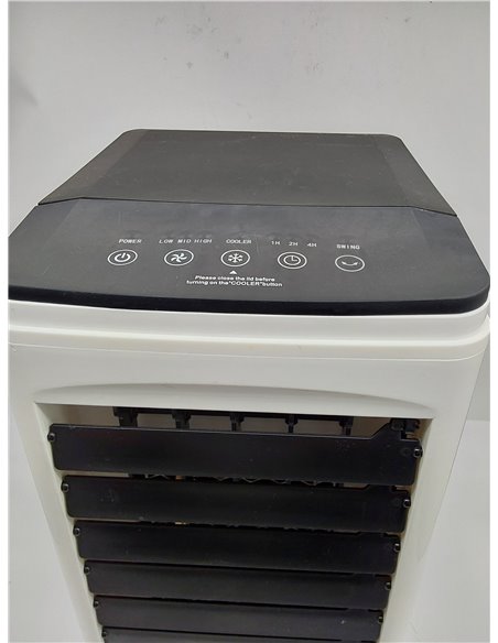 Aire Acondicionado Portátil, 3 en 1 Enfriador de Aire Evaporativo, Humidificador, Ventilador, 3 Velocidades, 9.5 L Tanque de Agu