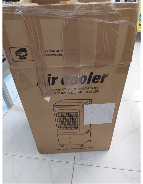 Aire Acondicionado Portátil, 3 en 1 Enfriador de Aire Evaporativo, Humidificador, Ventilador, 3 Velocidades, 9.5 L Tanque de Agu