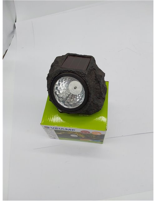 VELAMP Piedra solar de 3 LED 