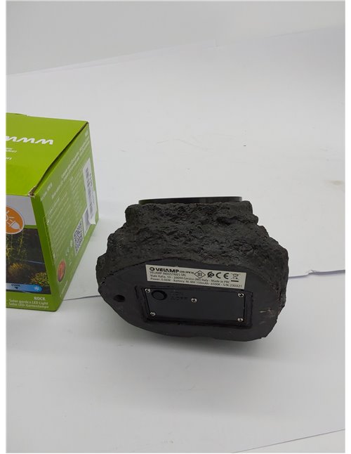 VELAMP Piedra solar de 3 LED 