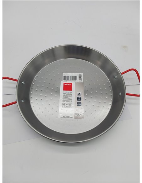 Metaltex - Paellera Acero Pulido 5 Raciones 32 cm