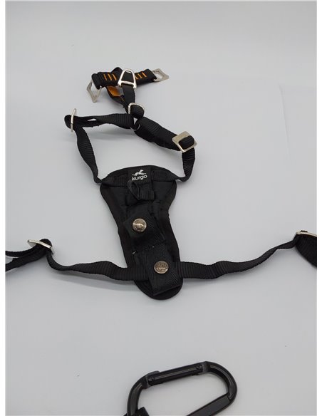 Kurgo Tru-Fit Arnés para Perro, Arnés de Paseo para Perros, Anillo en D para Entrenamiento sin Tirones, Incluye Mosquetón de Seg