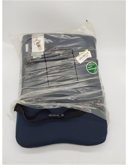 Travel Ease Cojín de Soporte Lumbar Ergonómico,Respaldo de Espuma Viscoelástica para Asiento de Automóvil,Silla de Oficina, Resp