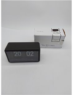 NeXtime 5228ZW Flip Digital Reloj de Mesa 2