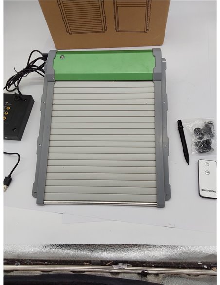 Puerta automatica de gallinero