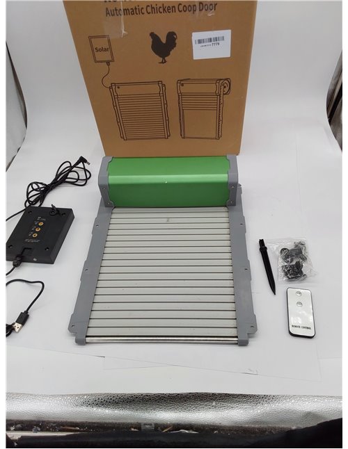 Puerta automatica de gallinero