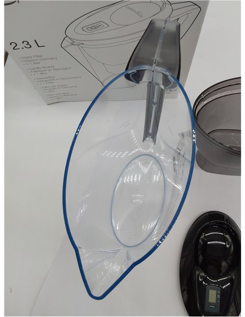 Amazon Basics Jarra de filtrado de agua (2,3 L) - Negro