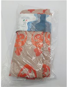Riad Arredo Tela decorativa para sofá, colcha con estampado damasco, sábana cubretodo multiusos, elegante (negro, 2 plazas, 250  2