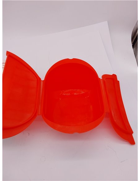 Lékué Estuche Vapor hondo, silicona platino Rojo, 3-4 personas