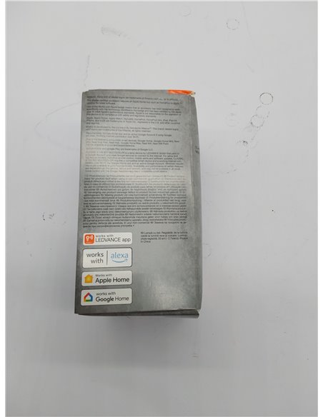 LEDVANCE Lámpara LED SMART+ MATTER, aspecto esmerilado, 14W, 1521 lm, forma clásica con casquillo E27, función RGBW y luz blanca