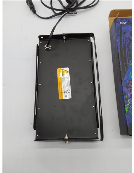 GKT 100W LED Luz Negra, Luz Negra Ultravioleta, IP66 Impermeable, luz ultravioleta con Enchufe Para Halloween, Navidad, Body Pai