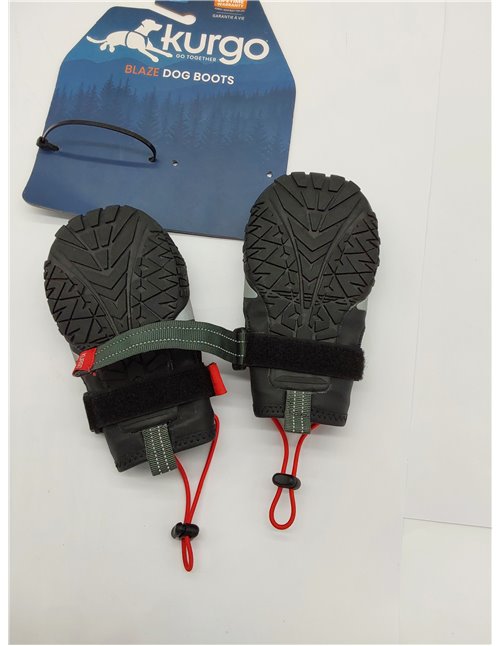 Kurgo Blaze Cross Dog - Zapatos para Perros para Todo el Año, Protectores de Patas para Perros, Resistente al Agua, Reflectante,