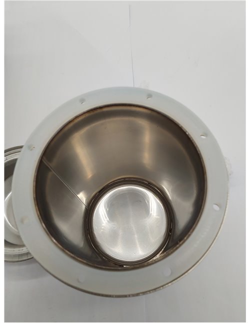 XMRISE - Cápsula de tiempo impermeable de acero inoxidable, resistente a la corrosión, duradera, con cierre, recipiente para el 
