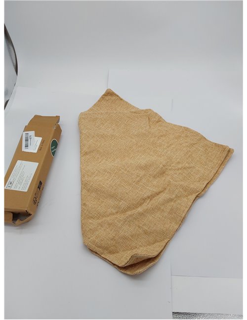 Madizz Juego de 2 Suave Lino Decorativo Funda de cojíns Lujo Estilo Fundas de Almohada para el sofá Dormitorio Beige Cuadrado 40