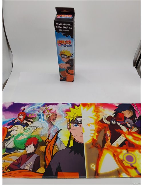 Grupo Erik Alfombrilla ratón Naruto - Alfombrilla gaming manga - Mousepad XL - Naruto merchandising/Alfombrilla XXL - Alfombrill