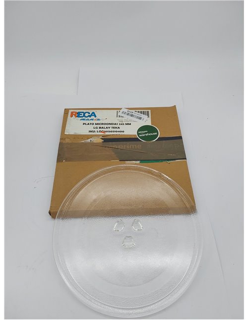 Recamania Plato para microondas diametro Ø 245mm Universal