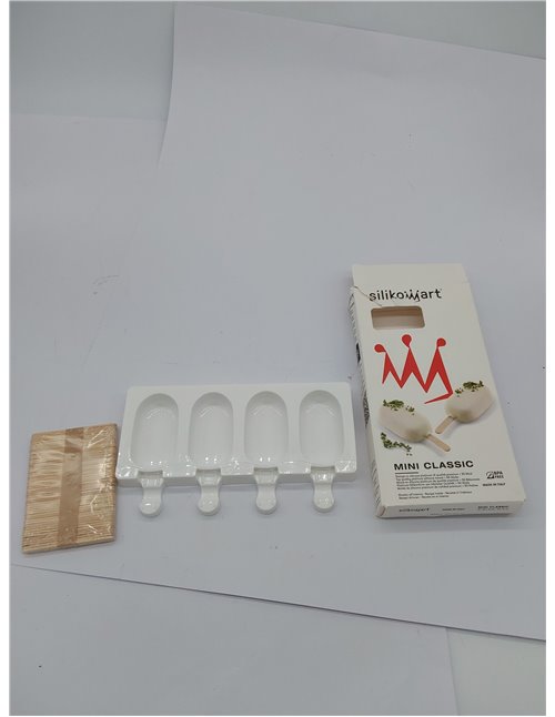 silikomart | MINI CLASSIC Molde de silicona para para helados, Made in Italy