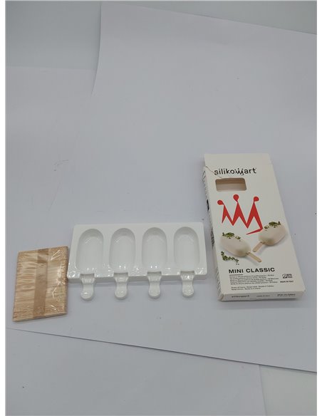 silikomart | MINI CLASSIC Molde de silicona para para helados, Made in Italy