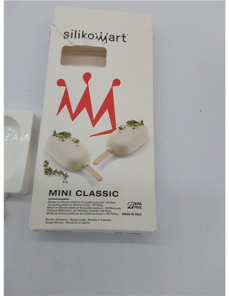 silikomart | MINI CLASSIC Molde de silicona para para helados, Made in Italy