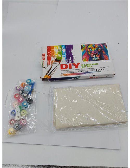 ZITFRI DIY Pintura por Numeros, Adultos y Niños, 40x50cm Cuadros, Kit con Pinceles y Pinturas Acrilicos, Lienzos para Pintar, De