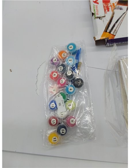ZITFRI DIY Pintura por Numeros, Adultos y Niños, 40x50cm Cuadros, Kit con Pinceles y Pinturas Acrilicos, Lienzos para Pintar, De