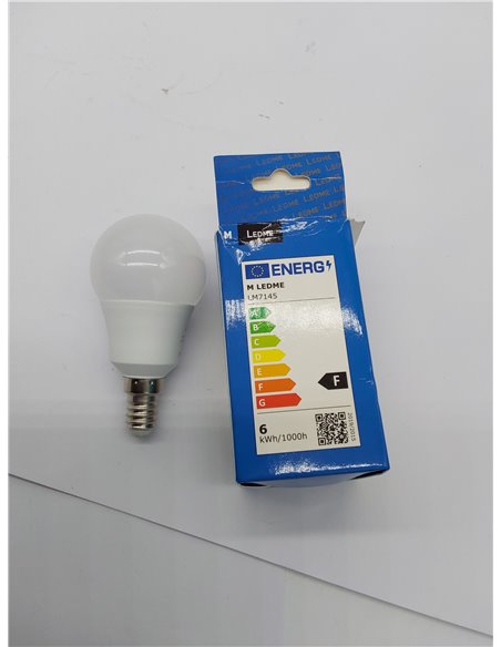 M Ledme - Bombilla LED Inteligente WiFi, sin necesidad de Hub, [Smarthome], Regulable, 6W 600LM 80W equivalente, RGB & 2700K-650