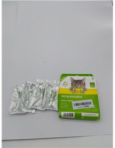 DIXIE - Pipetas Repelentes Gatos - 4 uds x 1 ml - Pipetas Repelentes - 4 Meses de Protección - contra Piojos, Mosquitos, Pulgas  2