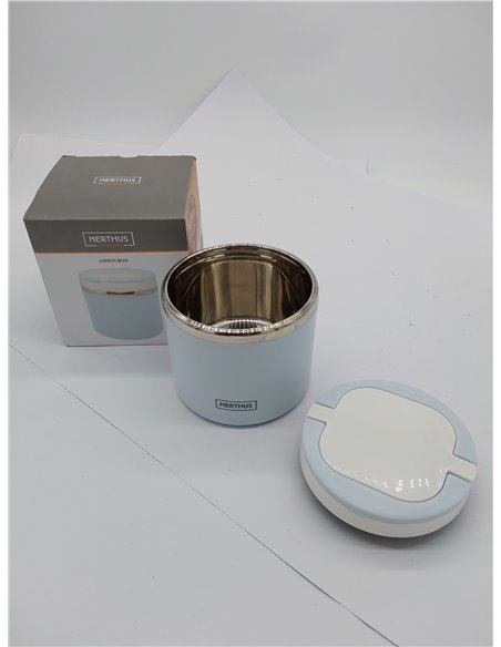 NERTHUS FIH 753 - Recipiente para solidos azul pastel para niños de 700 ml de capacidad