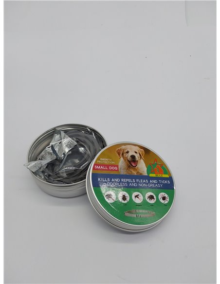 Tempotech ® Collar Antiparasaitario - Collar Leishmaniosis - Perros y Gatos - 8 Meses de Protección - contra Pulgas Garrapatas M