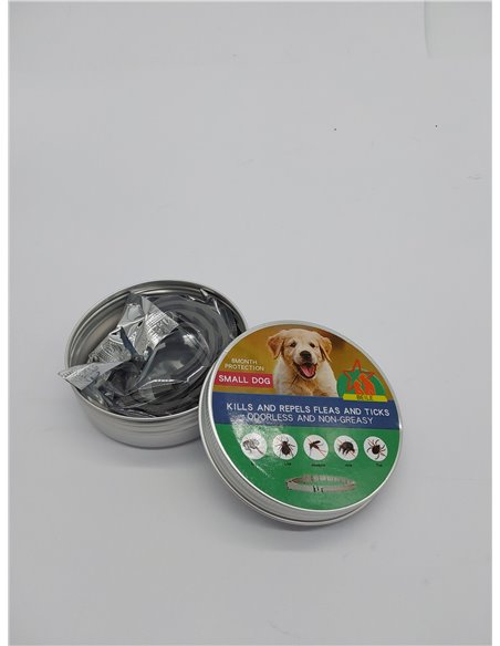 Tempotech ® Collar Antiparasaitario - Collar Leishmaniosis - Perros y Gatos - 8 Meses de Protección - contra Pulgas Garrapatas M