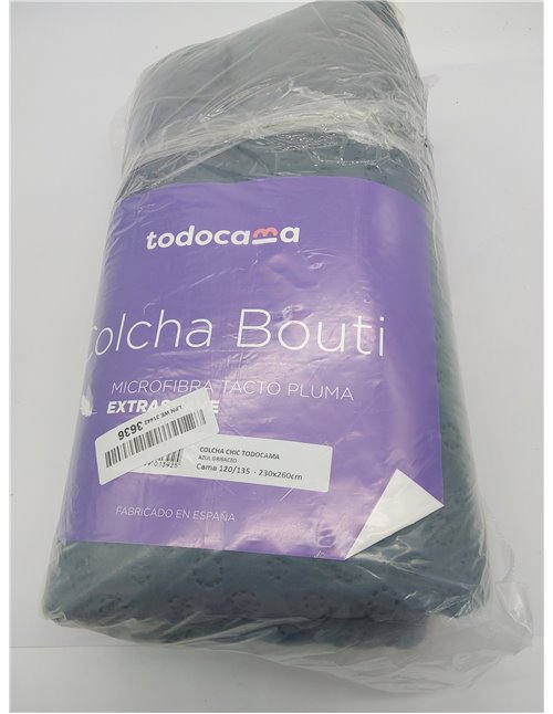 Todocama – Colcha boutí Fina (230x260cm) con diseño piqué, para Primavera, Verano, otoño e Invierno. 100% Microfibra Extra Suave