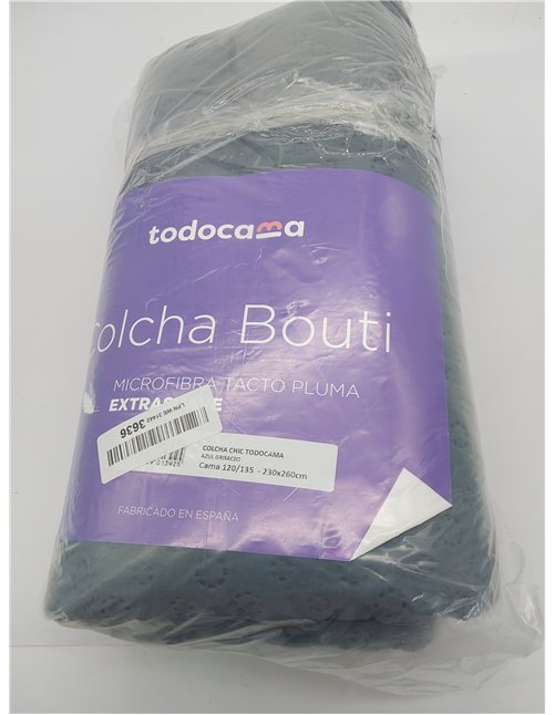 Todocama – Colcha boutí Fina (230x260cm) con diseño piqué, para Primavera, Verano, otoño e Invierno. 100% Microfibra Extra Suave