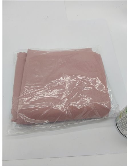 Soleil d'ocre, Mantel cuadrado antimanchas 180x180 cm ALIX rosa