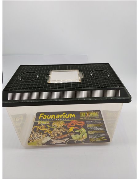 Exo Terra Faunarium, terrario, negro, 37 x 22 x 25 cm