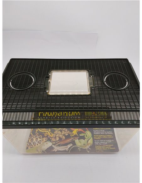 Exo Terra Faunarium, terrario, negro, 37 x 22 x 25 cm