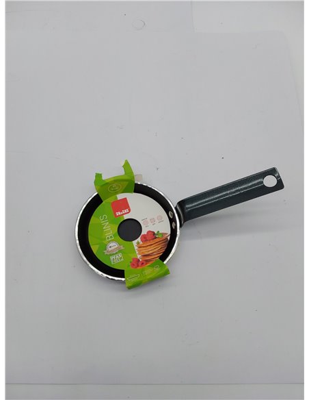 IBILI - Sarten blinis, 12 cms, Aluminio, Antiadherente, Especial vitroceramica 