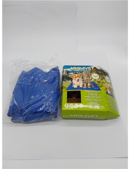 Arquivet- Alfombra refrescante para Perros y Gatos 40x50, Alfombra autorefrigerante, Pet Cooling Mat, Alfombra refrescante para 