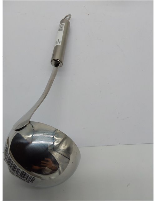 WMF Profi Plus - Cucharón Sopero 30 cm, Cuchara para Salsa/ Cucharón Servir, Acero Inoxidable Cromargan Parcialmente Mate, Apto 