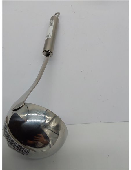 WMF Profi Plus - Cucharón Sopero 30 cm, Cuchara para Salsa/ Cucharón Servir, Acero Inoxidable Cromargan Parcialmente Mate, Apto 
