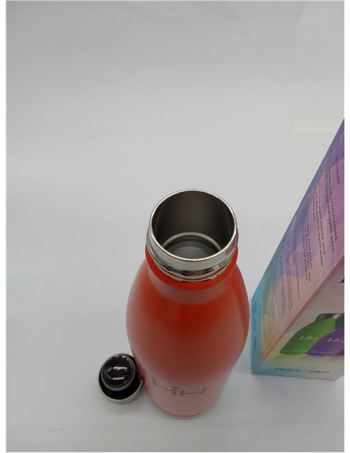 Botella sin BPA, Botella Termica 0.75 litro, A Prueba de Fugas, Botella Agua Gimnasio, Mantiene 24H Frio/12H Calor,Botella Agua 