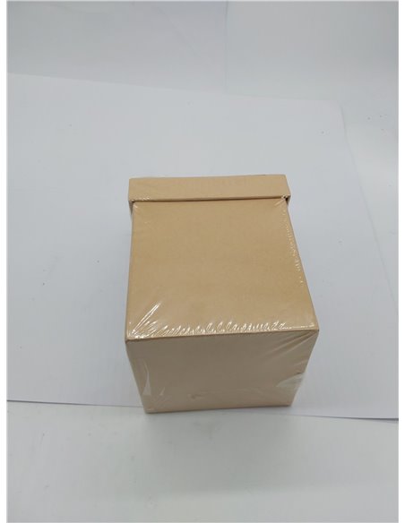 Rayher Cajas casitas papel maché, 2 ud, 13,3x13,3x23, 11,5x11,5x20 cm, manualidades, 67216000