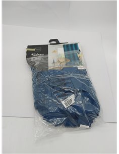 Douceur d'Intérieur ABSOLU Indigo-Cortina con Ojales 2
