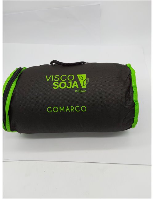 Kuo Dream | Almohada ViscoSoja | Viscoelástica 100% Aceite de Soja | Adaptable y Transpirable| 75 cm 