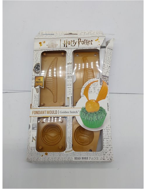 PME Harry Potter Molde para Fondant, Set de 4, Quidditch Golden Snitch