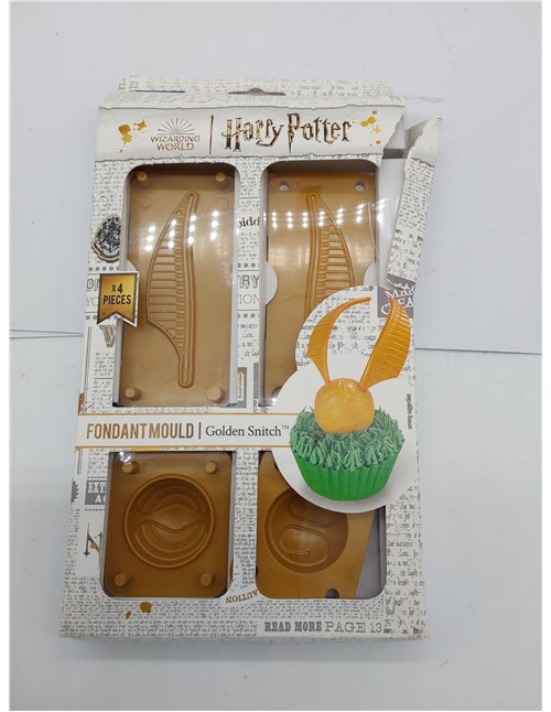 PME Harry Potter Molde para Fondant, Set de 4, Quidditch Golden Snitch