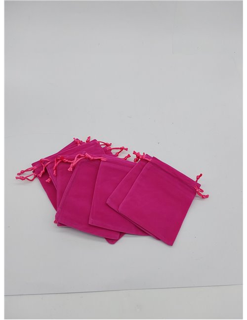 KONMAY 12 bolsas pequeñas de terciopelo con cordón, 10 x 12 cm, bolsas de joyería de terciopelo rosa para regalos, recuerdos de 